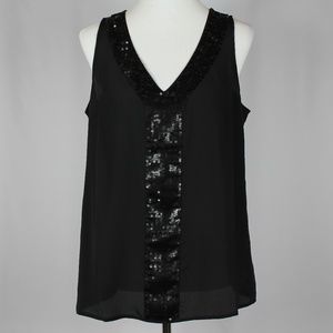 Women's Old Navy Black Sleeveless Top (L)  NWT
